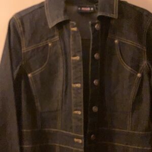 Vintage Bill Blass Jeanswear  Denim Jean Jacket PM